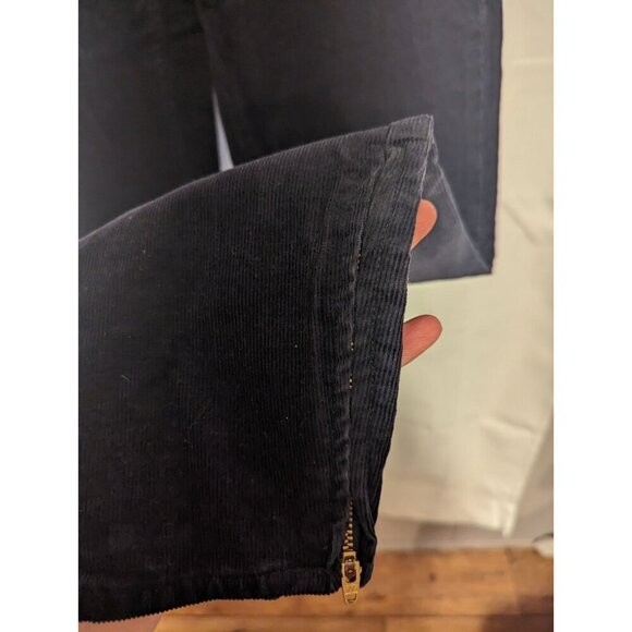 J Crew Jeans Womens 30 Corduroy Toothpick Skinny Pants Casual Black/ Dark Blue - Picture 4 of 15